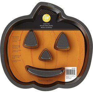 Wilton Non-Stick Pumpkin Cake Pan For Halloween Baking